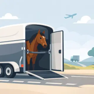 Een paard alleen laten vervoeren: kan dat?