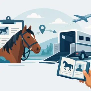 Gids voor paardenpaspoort bij transport