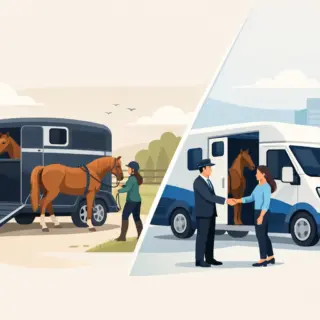 Paardentrailer versus paardentaxi kiezen