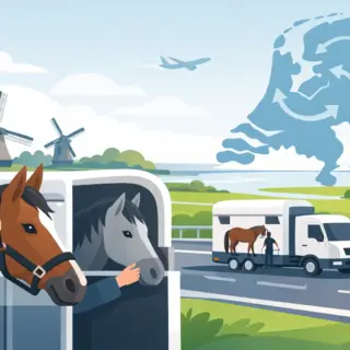 Paardenvervoer binnen Nederland zonder onnodige stress