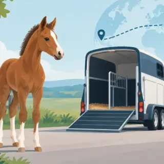 Mag een veulen ver reizen? Dit bepaalt het antwoord
