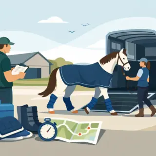 Paardenwelzijn transport vraagt voorbereiding